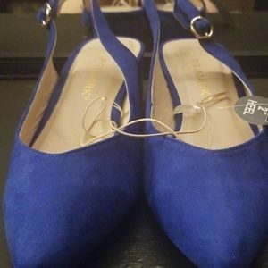 2" Blue shoes